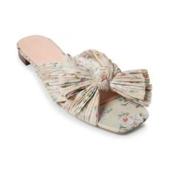 Loeffler Randall Daphne Floral Flat Metallic Sandals -Loeffler Randall Sales unnamed file 1055