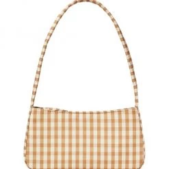 Loeffler Randall Tristan Quilted Gingham Baguette