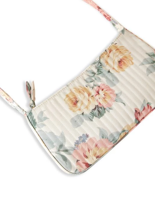 Loeffler Randall Tristan Quilted Floral Baguette 5 Loeffler Randall Tristan Quilted Floral Baguette - Image 4