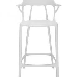 Kartell A.I. Counter-Height Stool Black