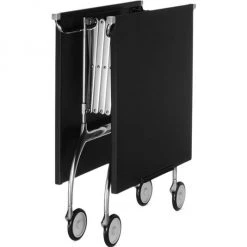 Kartell Battista Folding Trolley Table Black -Loeffler Randall Sales unnamed file 142