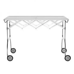 Kartell Battista Folding Trolley Table Black -Loeffler Randall Sales unnamed file 146