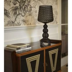 Kartell Mini Kabuki Table Lamp Black -Loeffler Randall Sales unnamed file 323