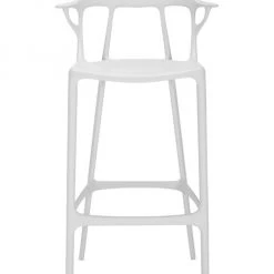Kartell A.I. Bar-Height Stool White -Loeffler Randall Sales unnamed file 365