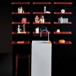 Kartell Shellfish Wall Shelf White -Loeffler Randall Sales unnamed file 436