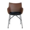 Kartell Q/Wood Armchair Brown -Loeffler Randall Sales unnamed file 486
