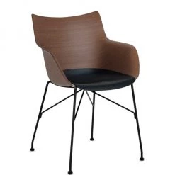 Kartell Q/Wood Armchair Brown 9 Kartell Q/Wood Armchair Brown -Loeffler Randall Sales unnamed file 487