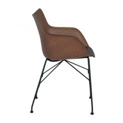 Kartell Q/Wood Armchair Brown 10 Kartell Q/Wood Armchair Brown -Loeffler Randall Sales unnamed file 488