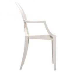 Kartell Two-Piece Louis Ghost Armchairs White -Loeffler Randall Sales unnamed file 595