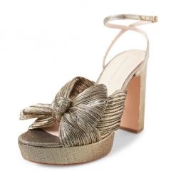 Loeffler Randall Natalia Pleated Platform Sandals -Loeffler Randall Sales unnamed file 635