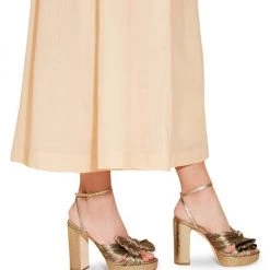 Loeffler Randall Natalia Pleated Platform Sandals -Loeffler Randall Sales unnamed file 637