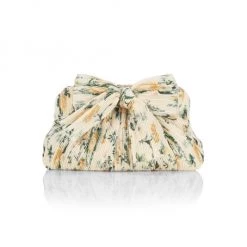 Loeffler Randall Rayne Bow Pleated Frame Clutch