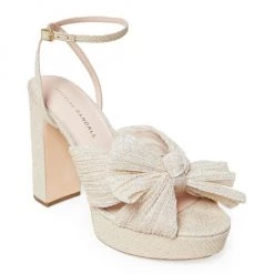 Loeffler Randall Natalia Sparkle Bow Platform Sandals -Loeffler Randall Sales unnamed file 696