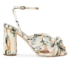 Loeffler Randall Camellia Floral Bow Sandals