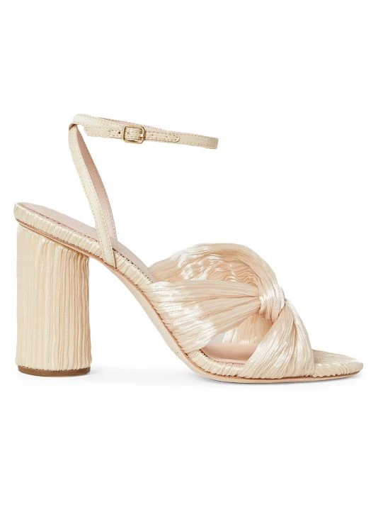 Loeffler Randall Reed Pleated Twist High-Heel Sandals 3 Loeffler Randall Reed Pleated Twist High-Heel Sandals
