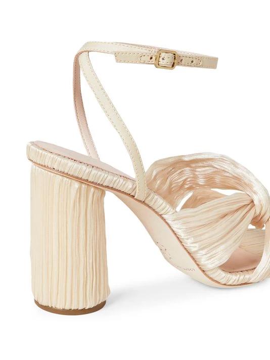 Loeffler Randall Reed Pleated Twist High-Heel Sandals 5 Loeffler Randall Reed Pleated Twist High-Heel Sandals - Image 3