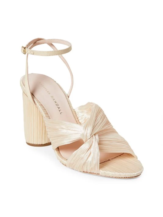 Loeffler Randall Reed Pleated Twist High-Heel Sandals 6 Loeffler Randall Reed Pleated Twist High-Heel Sandals - Image 4