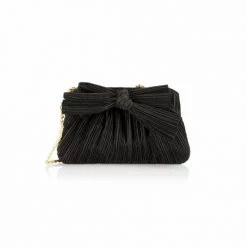 Loeffler Randall Mini Pleated Bow Frame Clutch Black 9 Loeffler Randall Mini Pleated Bow Frame Clutch Black -Loeffler Randall Sales unnamed file 749