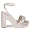 Loeffler Randall Fae Metallic Braided-Strap Platform Sandals -Loeffler Randall Sales unnamed file 765
