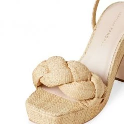 Loeffler Randall Raffia Braid Block Heel Sandals -Loeffler Randall Sales unnamed file 772
