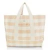 Loeffler Randall Oversized Bodie Gingham Open Tote Blush Gingham -Loeffler Randall Sales unnamed file 787