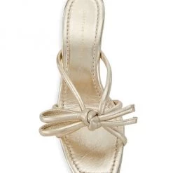 Loeffler Randall Margi Bow Metallic Leather Sandals -Loeffler Randall Sales unnamed file 818