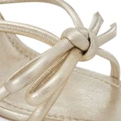 Loeffler Randall Margi Bow Metallic Leather Sandals -Loeffler Randall Sales unnamed file 819