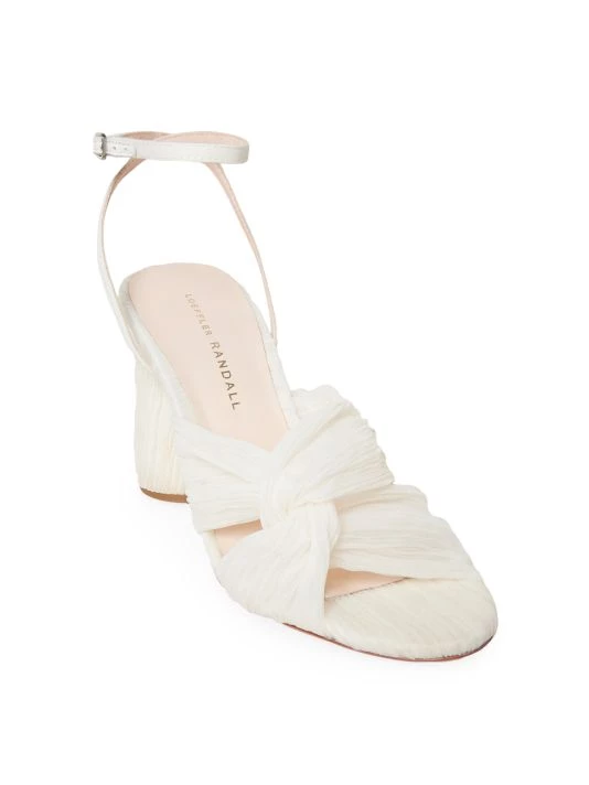 Loeffler Randall Reed Pleated Twist Sandals 4 Loeffler Randall Reed Pleated Twist Sandals - Image 2