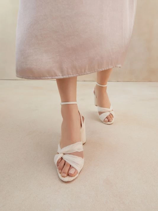 Loeffler Randall Reed Pleated Twist Sandals 6 Loeffler Randall Reed Pleated Twist Sandals - Image 4