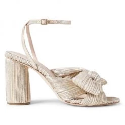 Loeffler Randall Camellia Knotted Metallic Sandals Metallic Rose -Loeffler Randall Sales unnamed file 897