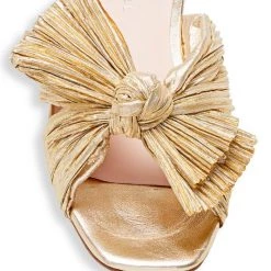 Loeffler Randall Daphne Flat Metallic Leather Sandals -Loeffler Randall Sales unnamed file 912