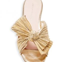 Loeffler Randall Daphne Flat Metallic Leather Sandals -Loeffler Randall Sales unnamed file 913