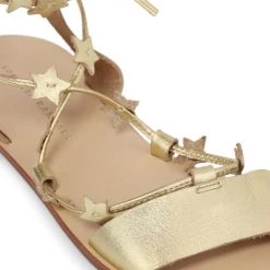 Loeffler Randall Starla Ankle-Wrap Metallic Leather Sandals -Loeffler Randall Sales unnamed file 942