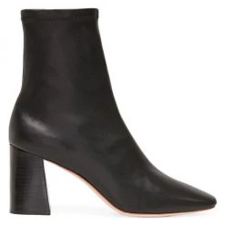 Loeffler Randall Elise Leather Ankle Boots Black -Loeffler Randall Sales unnamed file 954