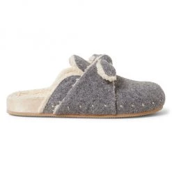 Loeffler Randall Bree Studded Faux-Shearling Clogs